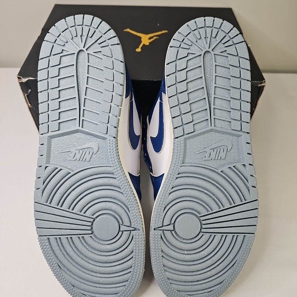 6y 7.5W Nike AIR Jordan 1 Low SE GS 'Industrial Blue' FN9137-141 Brand NEW - Picture 5 of 7